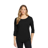 OGIO® Ladies Gravitate Scoop 3/4-Sleeve Shirt (Q289722)