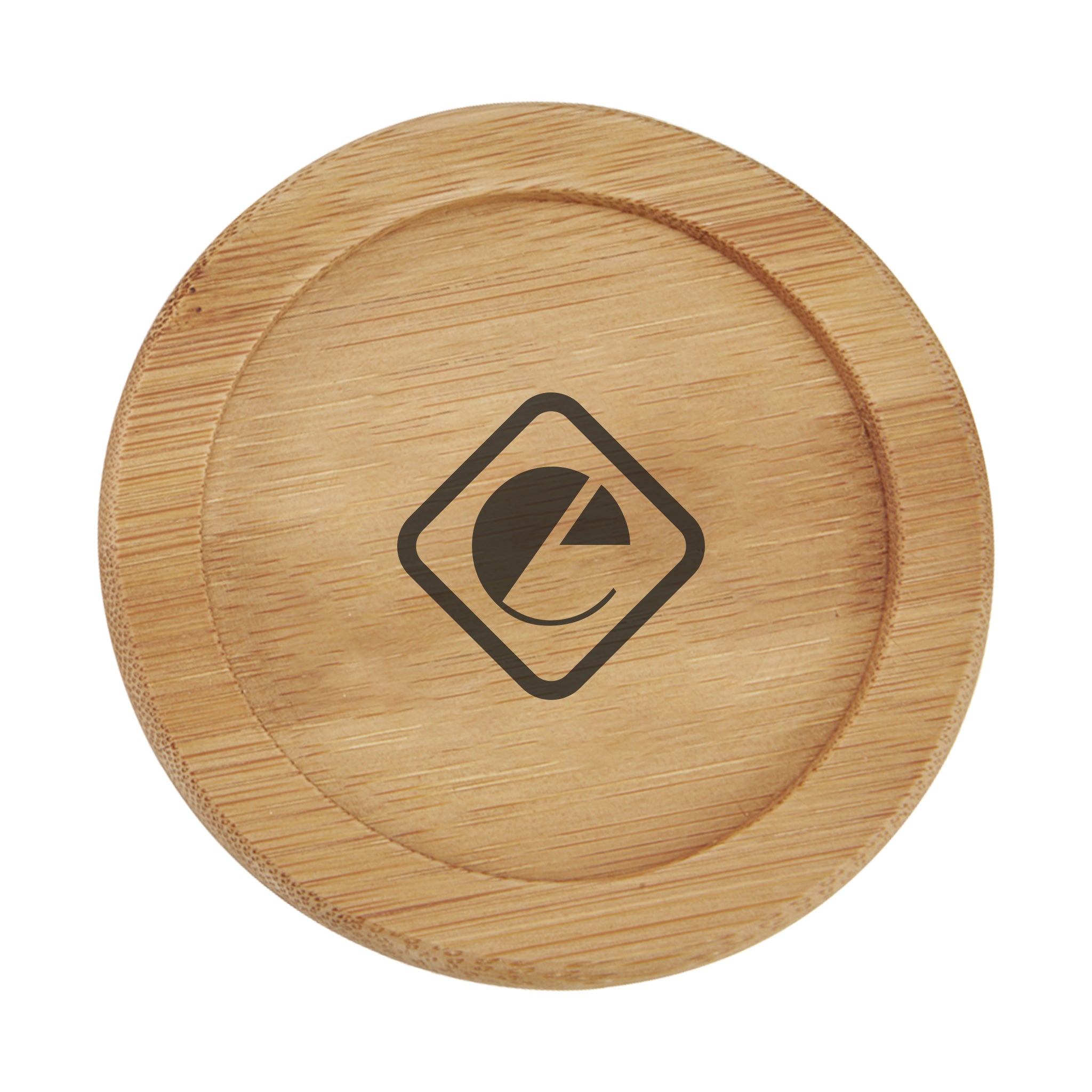 Round Bamboo Coasters (Q290411)