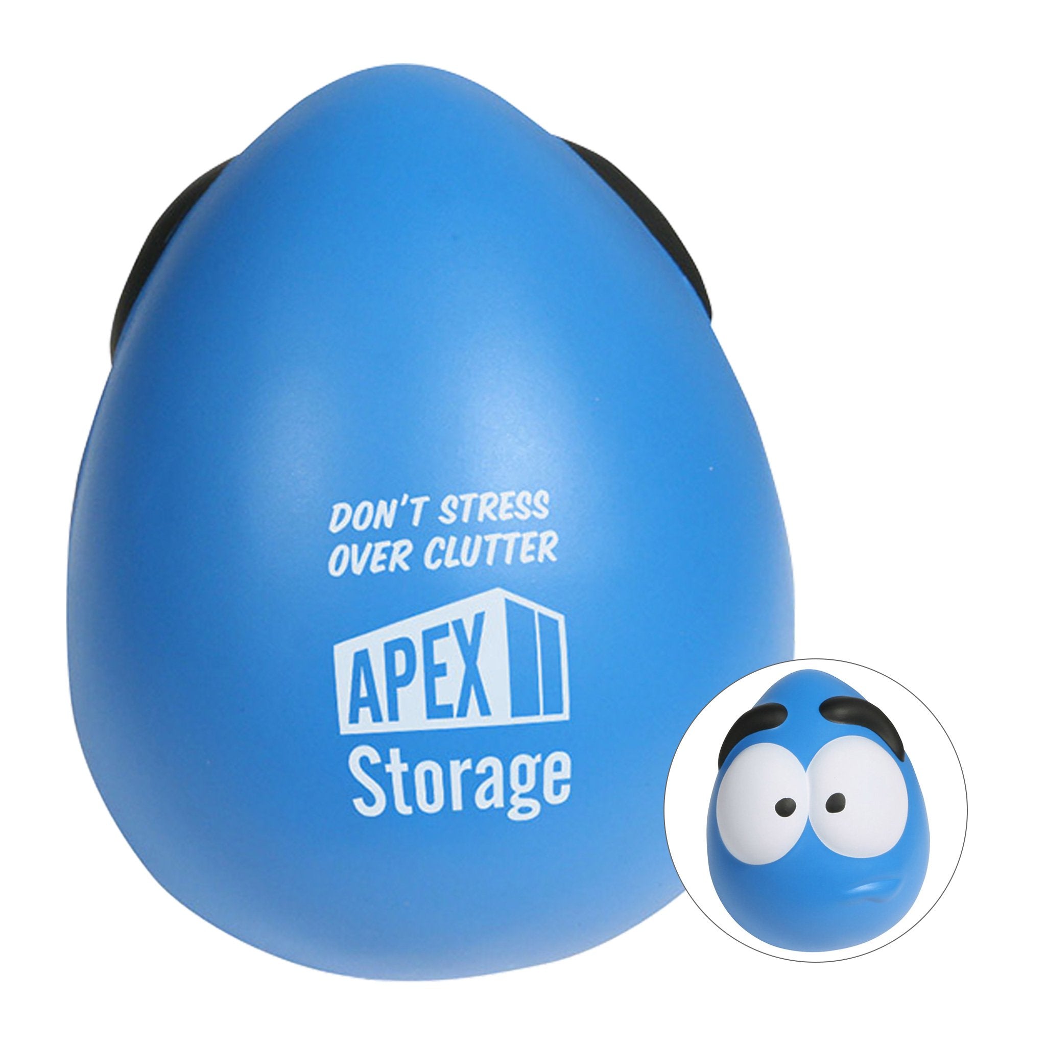 Stressed Mood Maniac Stress Reliever Wobbler  Imprinted with Logo (Q292111)