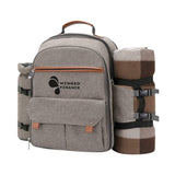Picnic Backpack With Blanket  Imprinted with Logo (Q292432)
