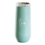 6 Oz. Vinglace® Champagne Flute - Laser Engrave  Imprinted with Logo (Q296022)