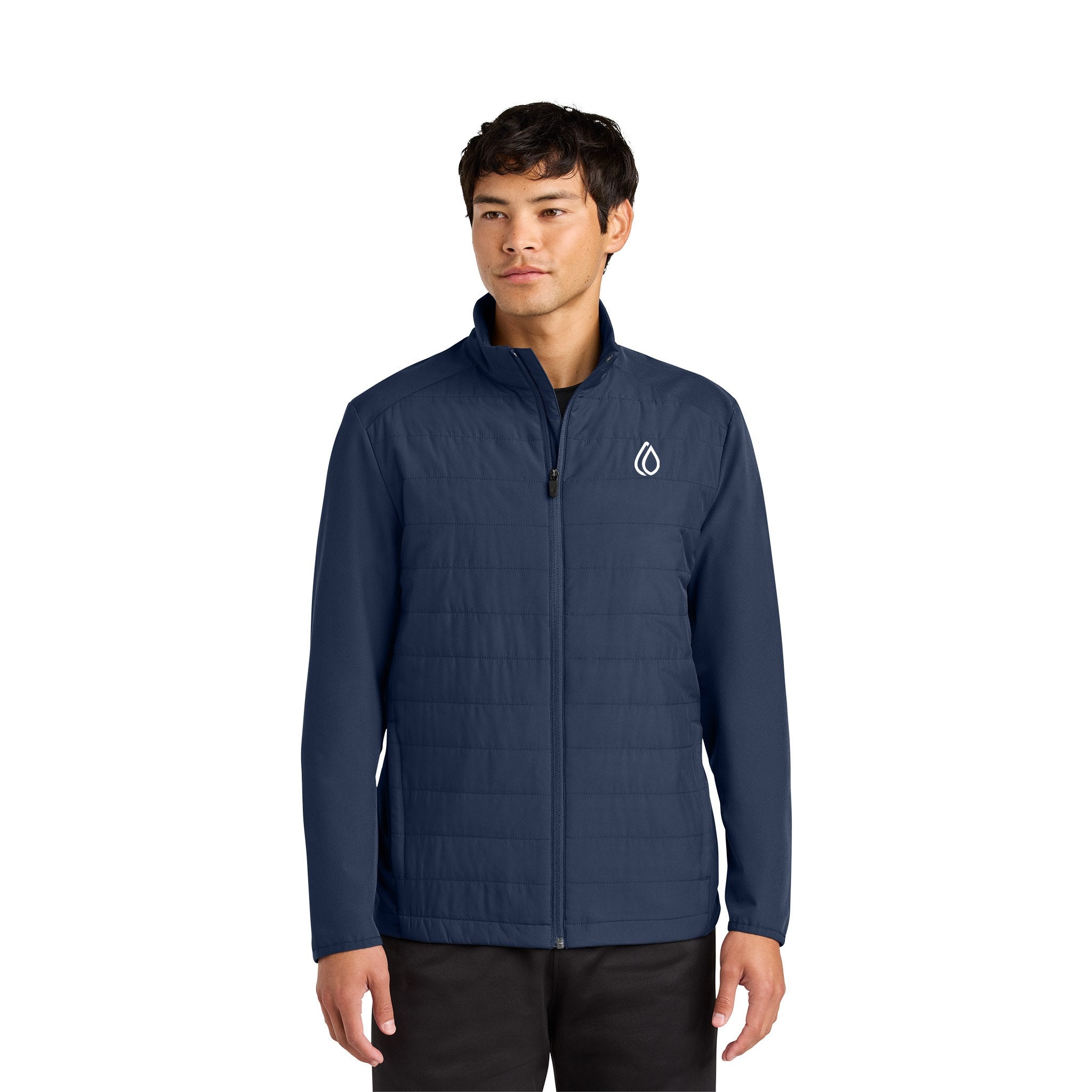 Sport-Tek® Teknical Hybrid Jacket  Imprinted with Logo (Q296432)