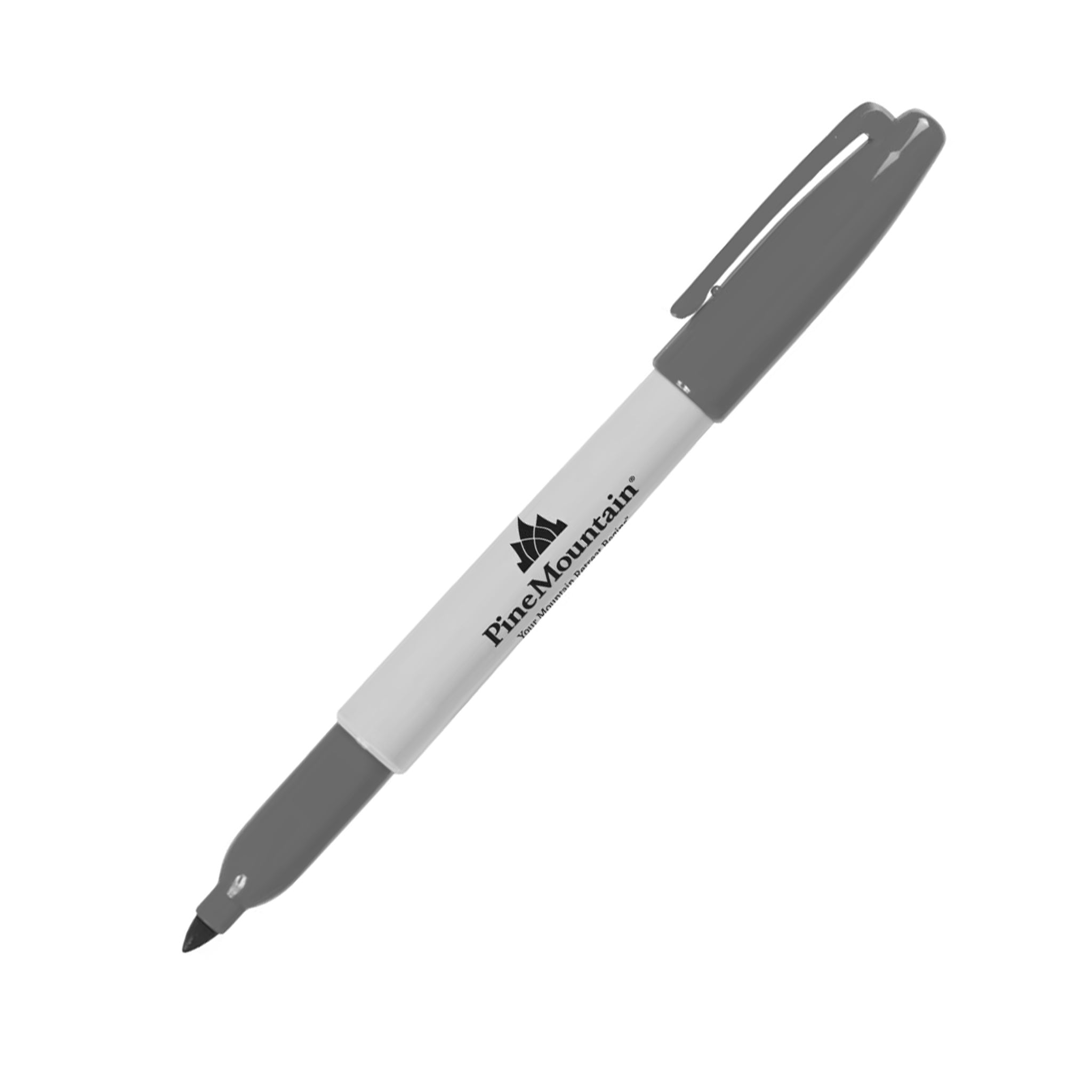 Sharpie® Fine Point - Slate Grey  Imprinted with Logo (Q298332)