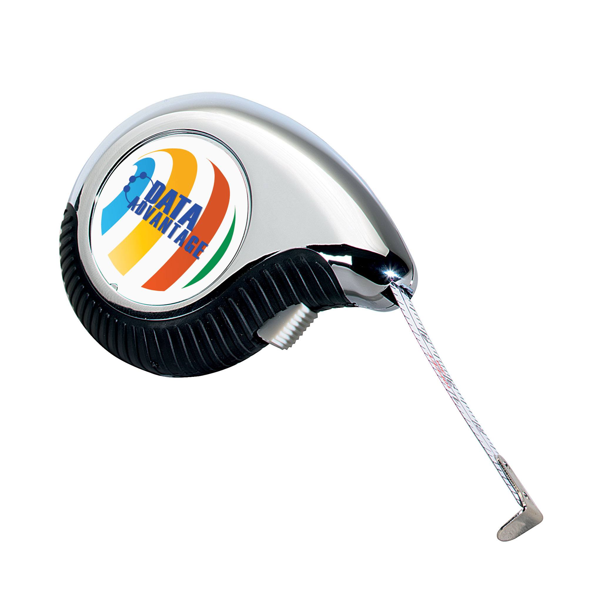 10ft Ergonomic Teardrop Tape Measures  Imprinted with Logo (Q299811)