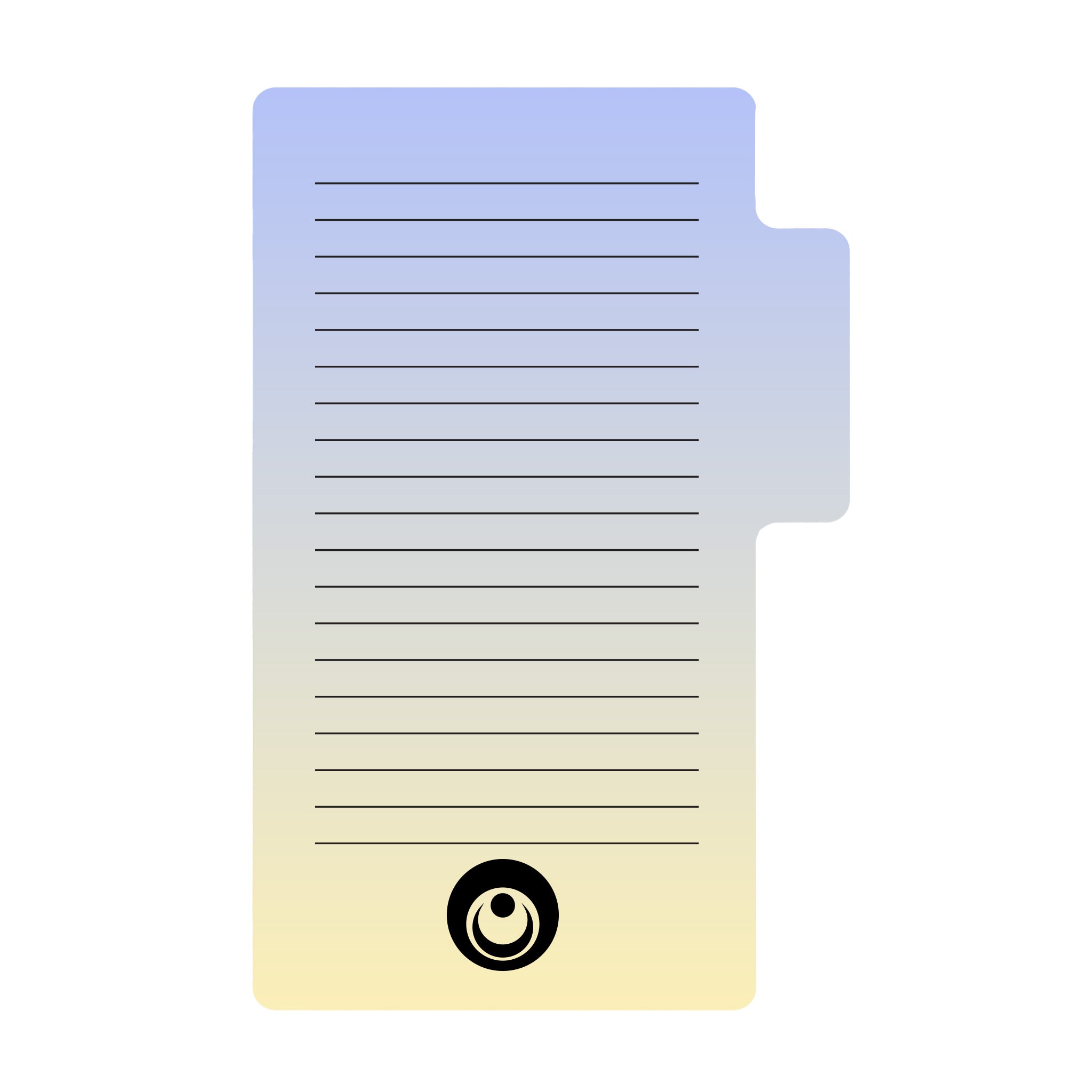 Souvenir® Sticky Note™ Memo Tabs™ Pad 25 Sheet (Q300122)