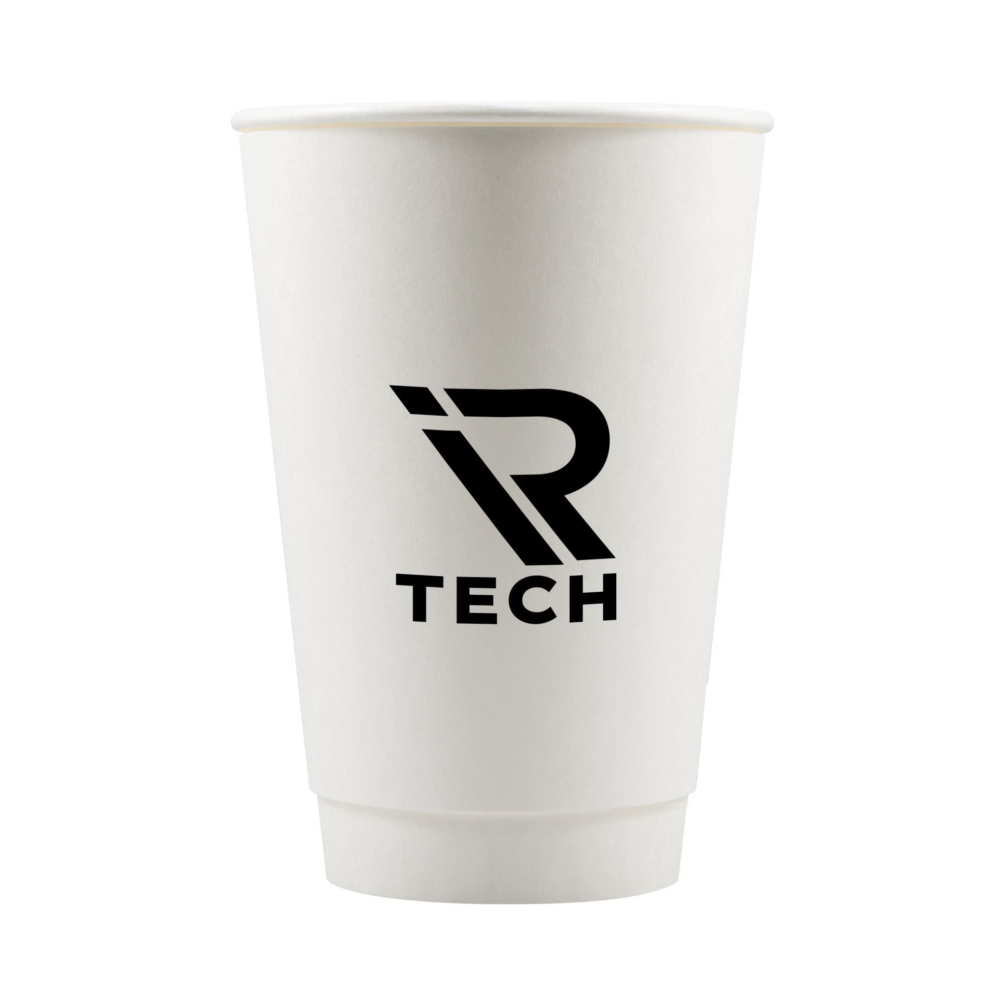 16 Oz. Insulated Digital Paper Cups  Imprinted with Logo (Q301111)