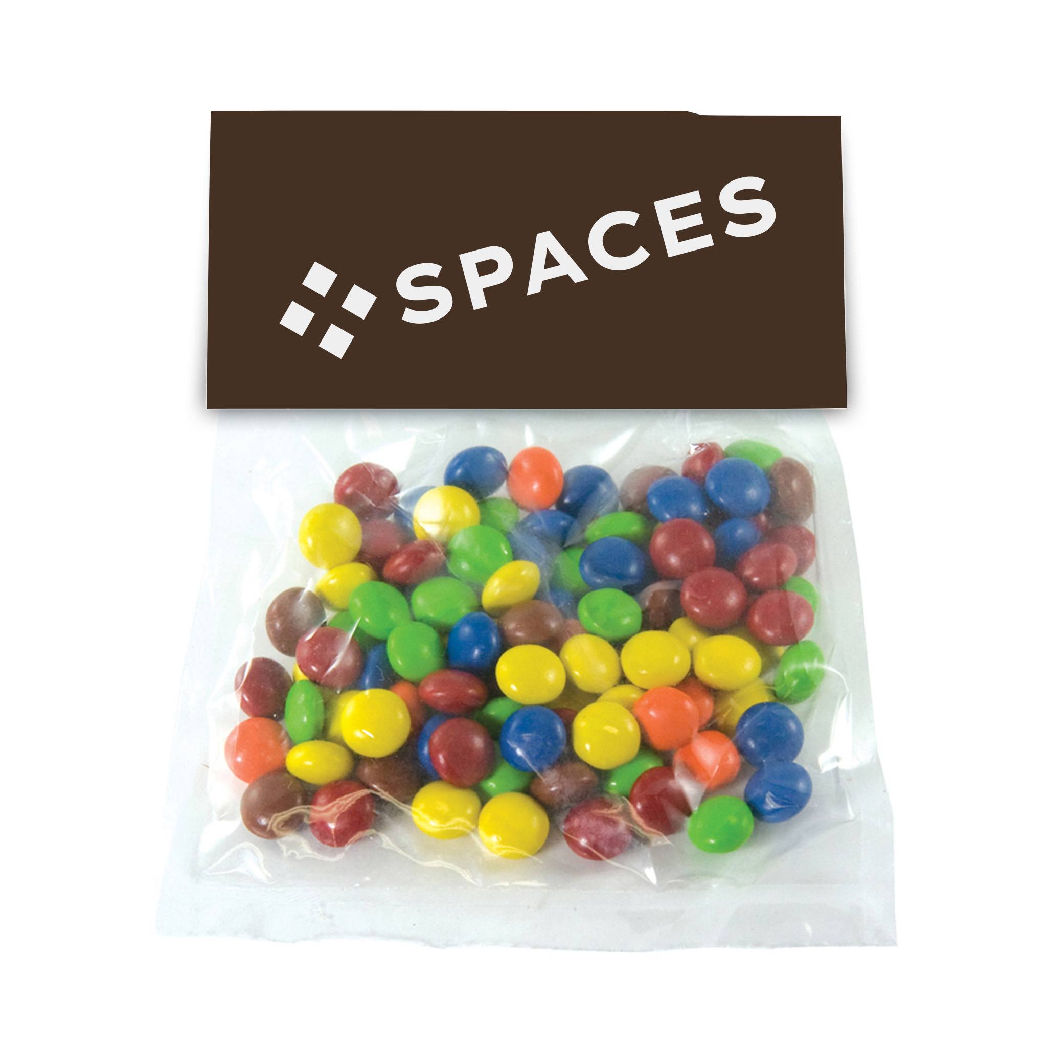 Candy Bag With Header Card Chocolate Littles (Large)  Imprinted with Logo (Q301122)