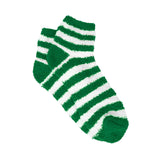 Fuzzy Stripe Socks (Q301922)