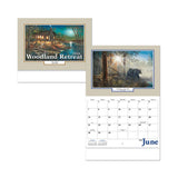 Woodland Retreat Stapled Wall Calendar (Q303222)