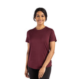 Cutter & Buck Coastline Epic Comfort Womens Short Sleeve Tee (Q304332)