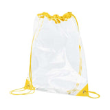 BAGedge PVC Clear Drawstring Bag  Imprinted with Logo (Q306332)