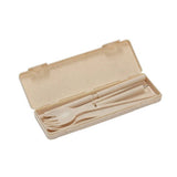 6-In-1 Portable Wheatstraw Tableware Set (Q306422)