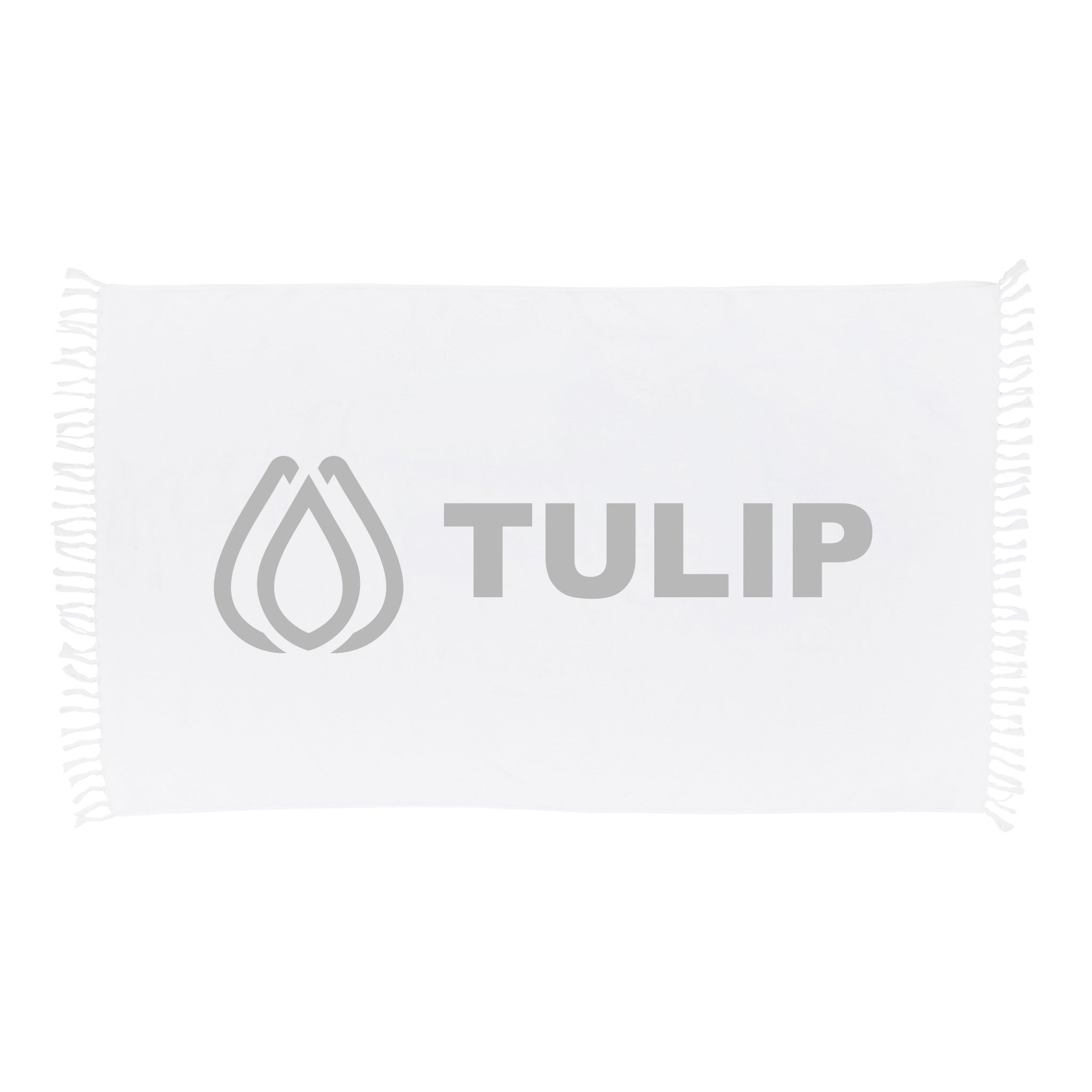 Fringe Recycled Cotton Terry Velour Beach Towel (Q306532)