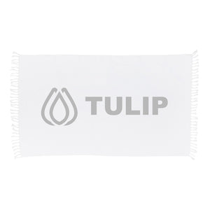 Fringe Recycled Cotton Terry Velour Beach Towel (Q306532)
