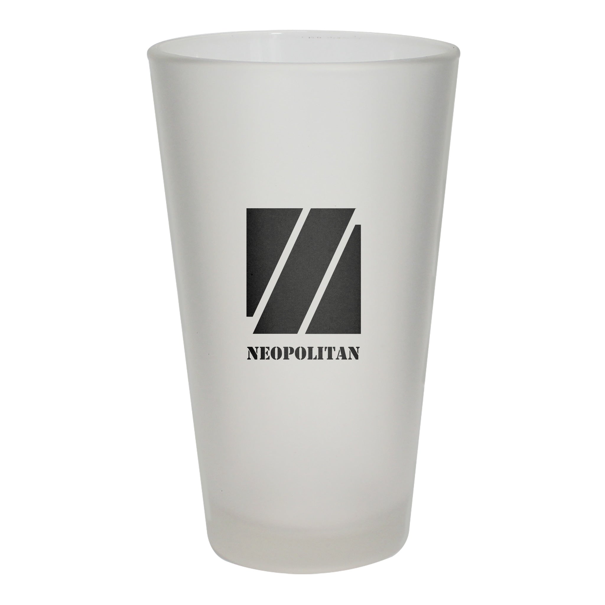 16 Oz. Frosted Pint Glass - USA (Q306922)