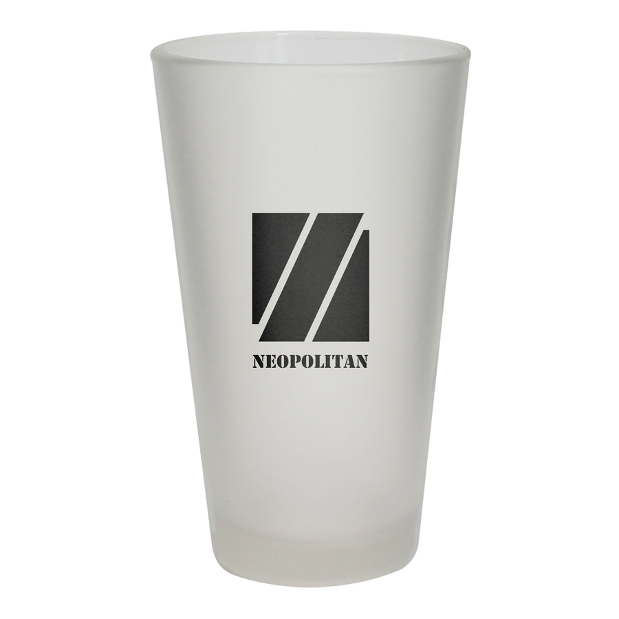 16 Oz. Frosted Pint Glass - USA (Q306922)