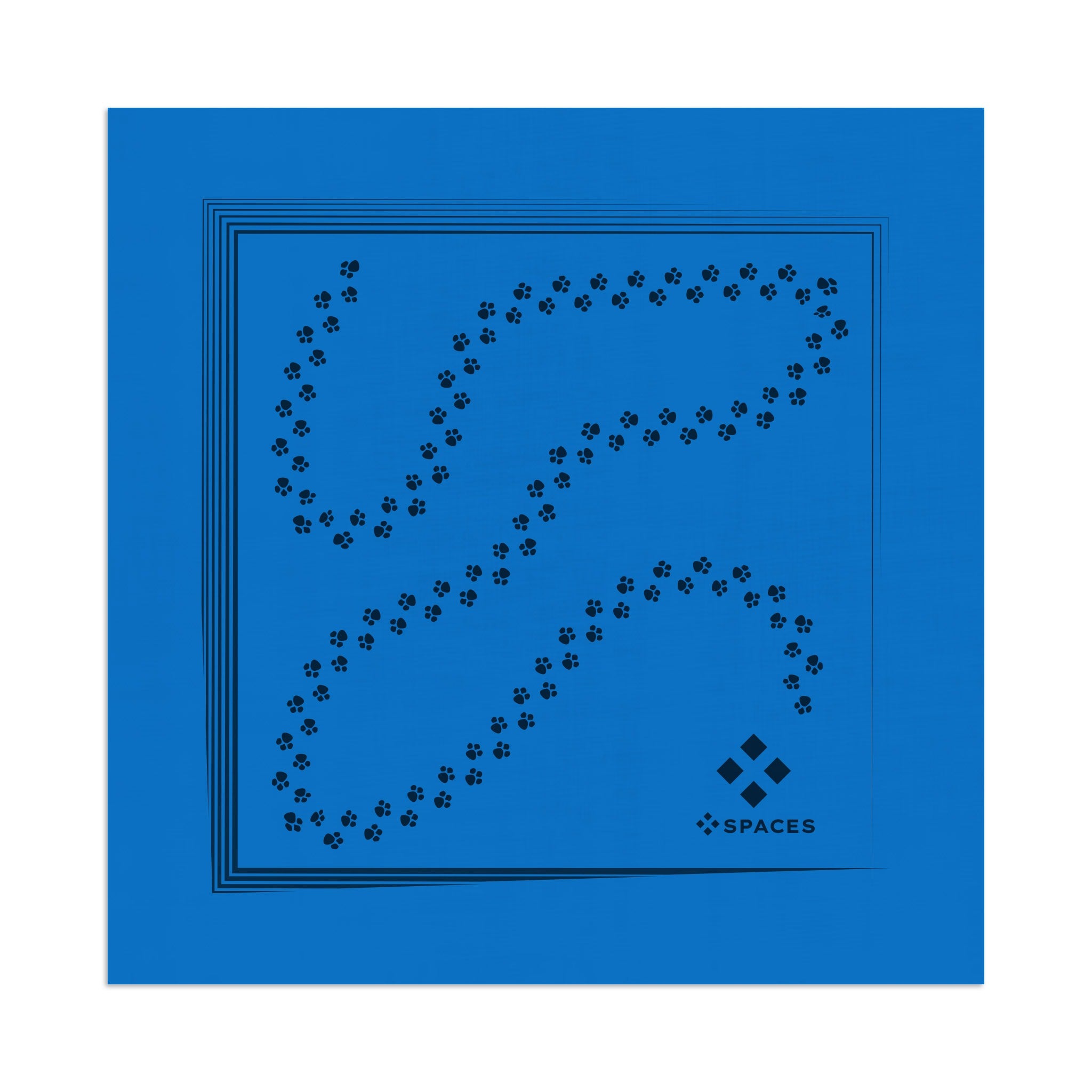 795 Series Wave-A-Hanky - Royal Blue  Imprinted with Logo (Q308222)