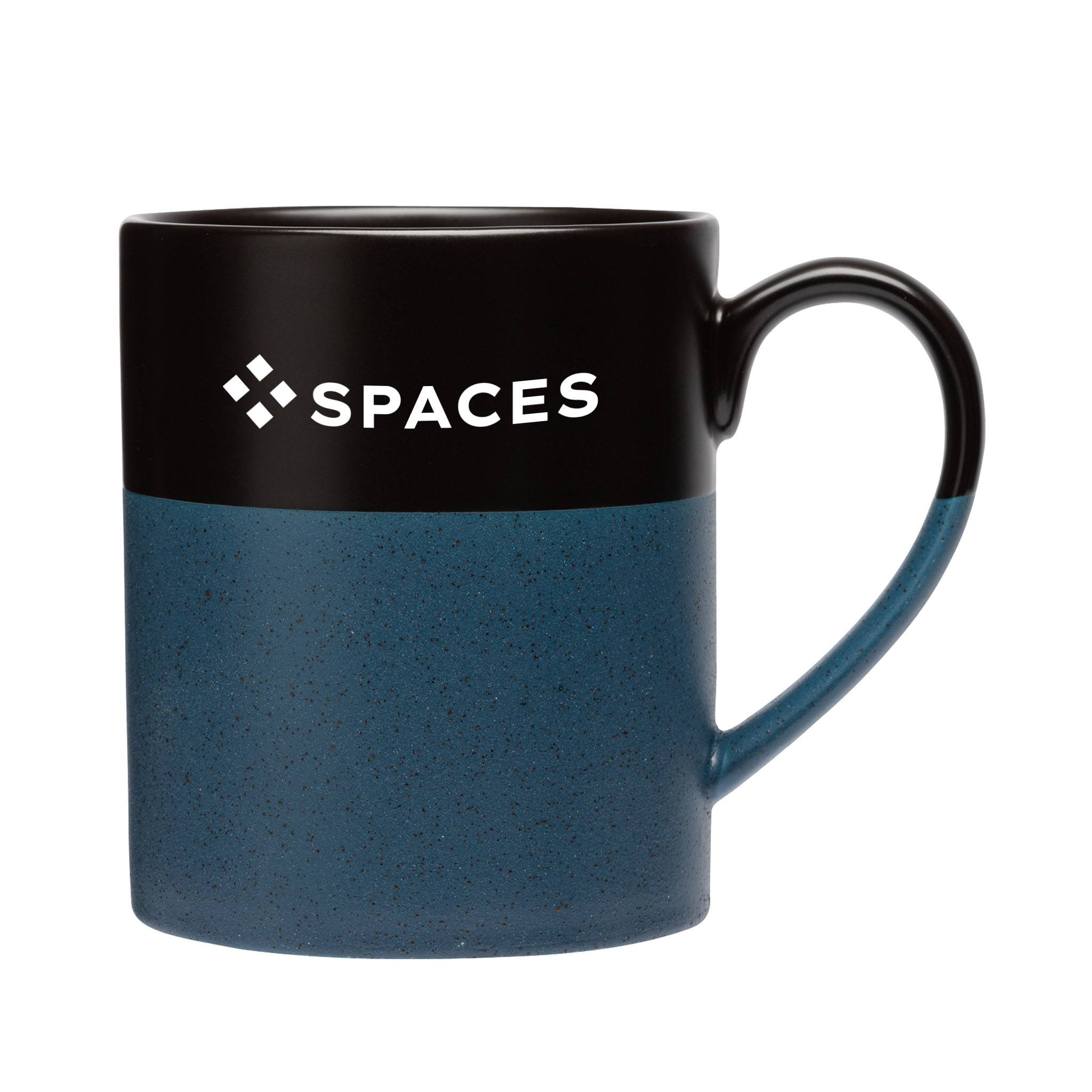15 Oz. Arabica Two-Tone Ceramic Mug  Imprinted with Logo (Q308322)