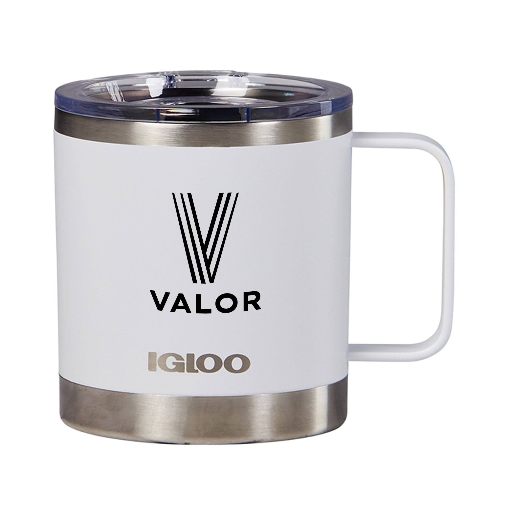 Igloo® 13.5 Oz. Vacuum Insulated Camping Mug  Imprinted with Logo (Q310622)