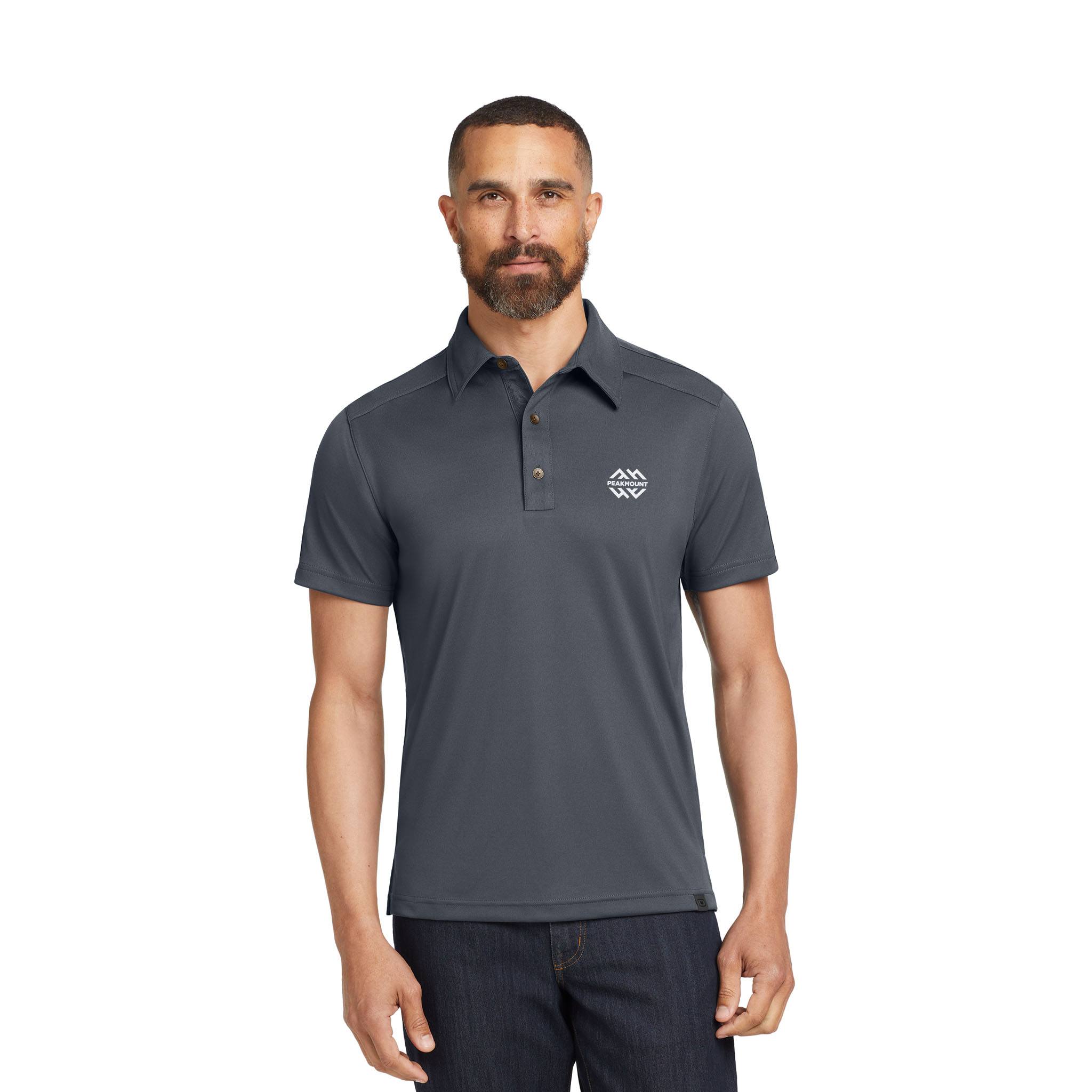 OGIO® - Hybrid Polo Shirt  Imprinted with Logo (Q310722)