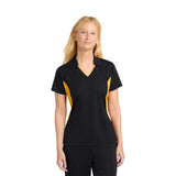 Sport-Tek® Women's Side Blocked Micropique Sport-Wick® Polo (Q311332)