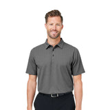 Devon & Jones Men's Crownlux Performance® Geo Polo  Imprinted with Logo (Q312432)