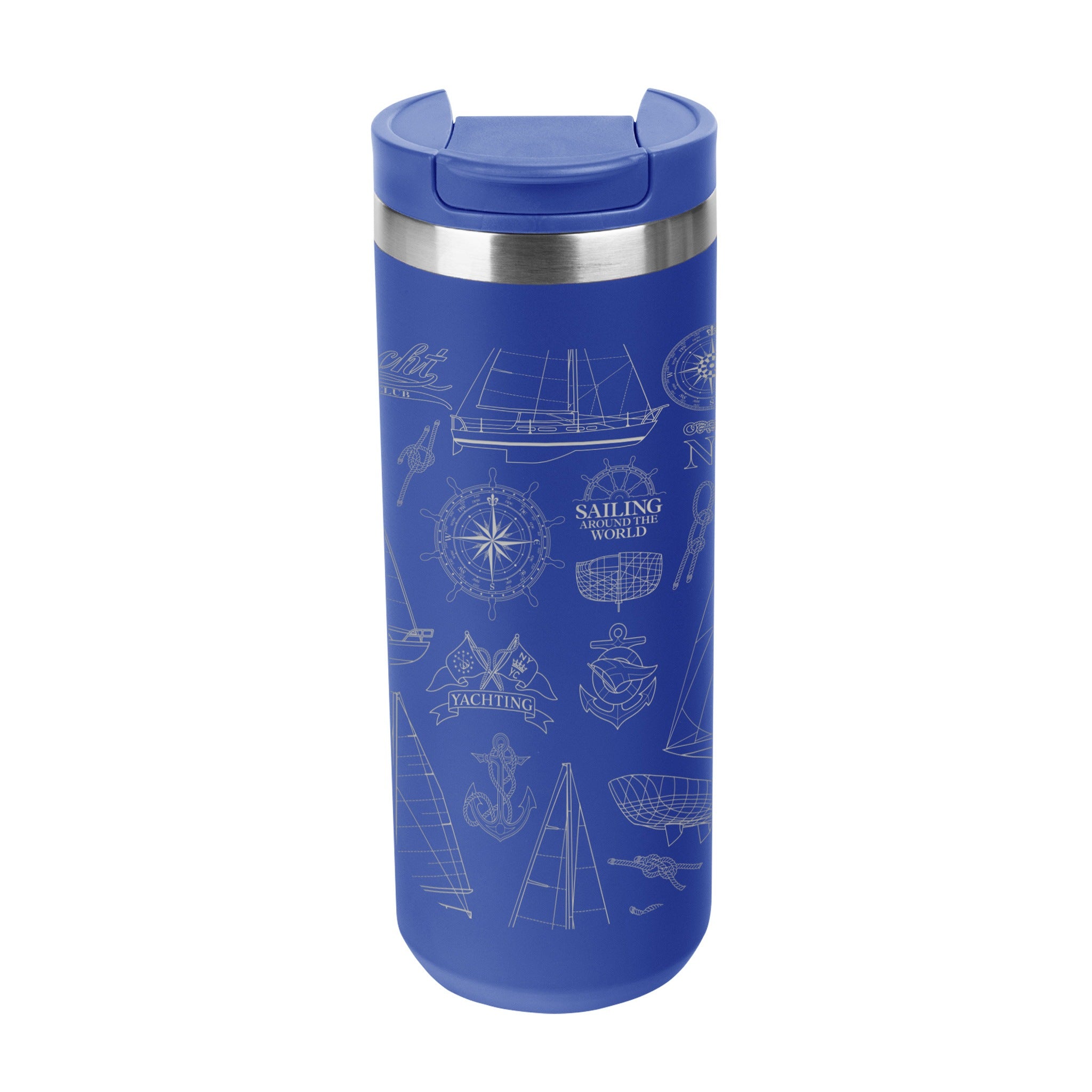 18 Oz. Full Laser Sienna Stainless Steel Bottle (Q312822)