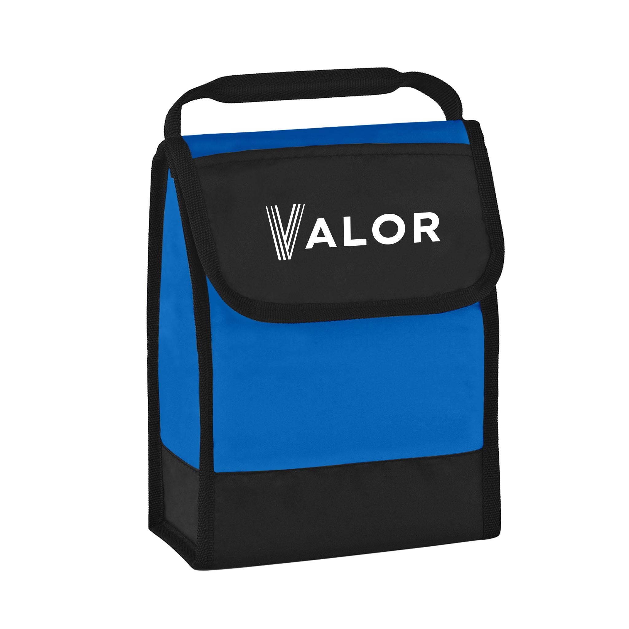 Folding Identification Lunch Bag  Imprinted with Logo (Q313611)