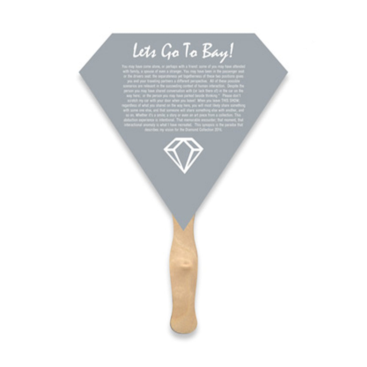 Lightweight Gem Shape Hand Fans (Q313632)