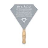 Lightweight Gem Shape Hand Fans (Q313632)