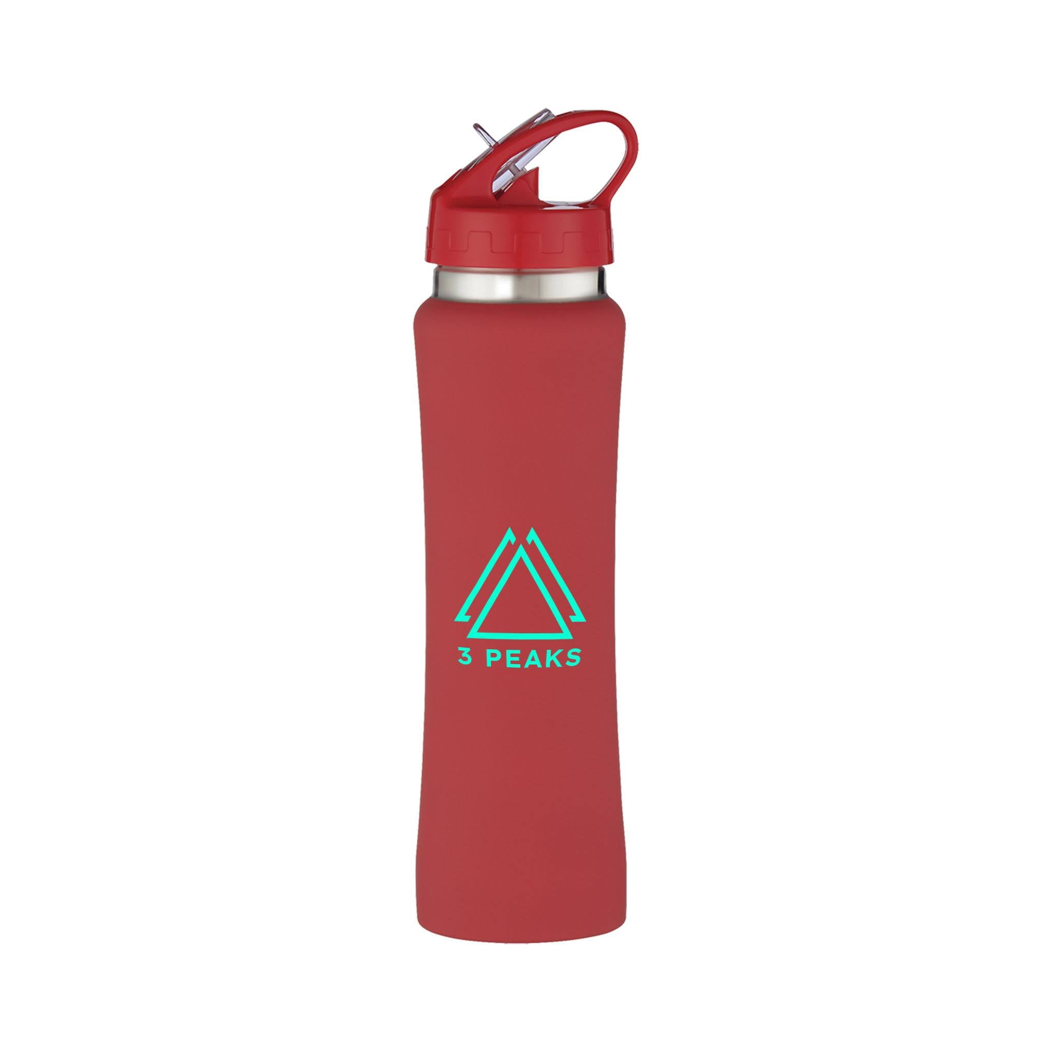 25 Oz. Hampton Stainless Steel Bottles  Imprinted with Logo (Q313811)