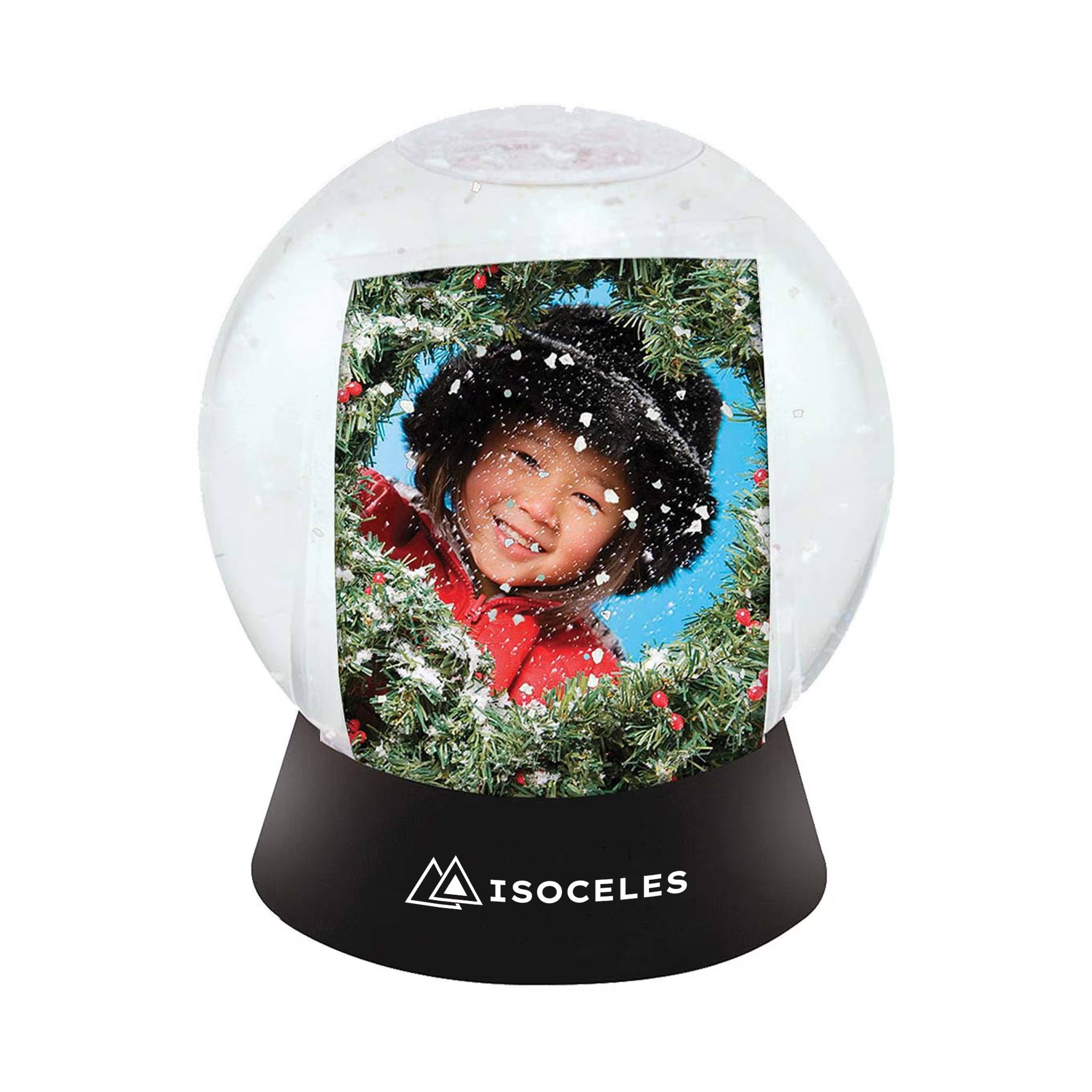 Sphere Globe 4.25 x 4.75 Inch  Imprinted with Logo (Q314432)
