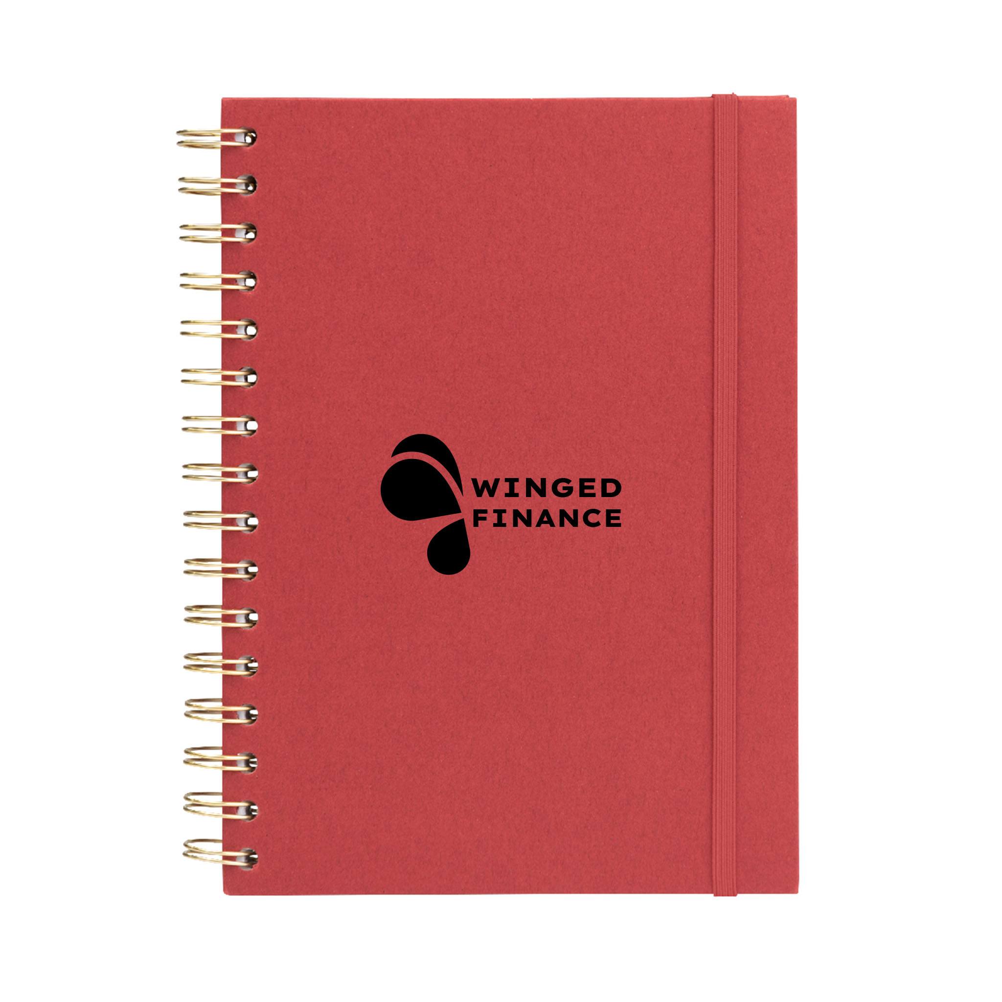 Fruit Paper Spiral Notebook  Imprinted with Logo (Q316122)