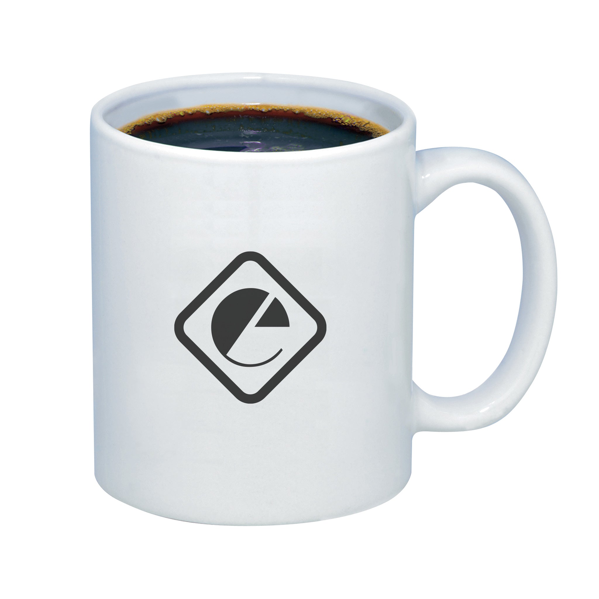 Ceramic Budget Mug (11 oz.)  Imprinted with Logo (Q316311)