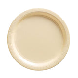 9 Inch White and Colored Paper Plates (Q317332)