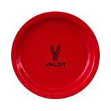 9 Inch White and Colored Paper Plates  Imprinted with Logo (Q317332)