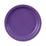 9 Inch White and Colored Paper Plates (Q317332)