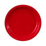 9 Inch White and Colored Paper Plates (Q317332)