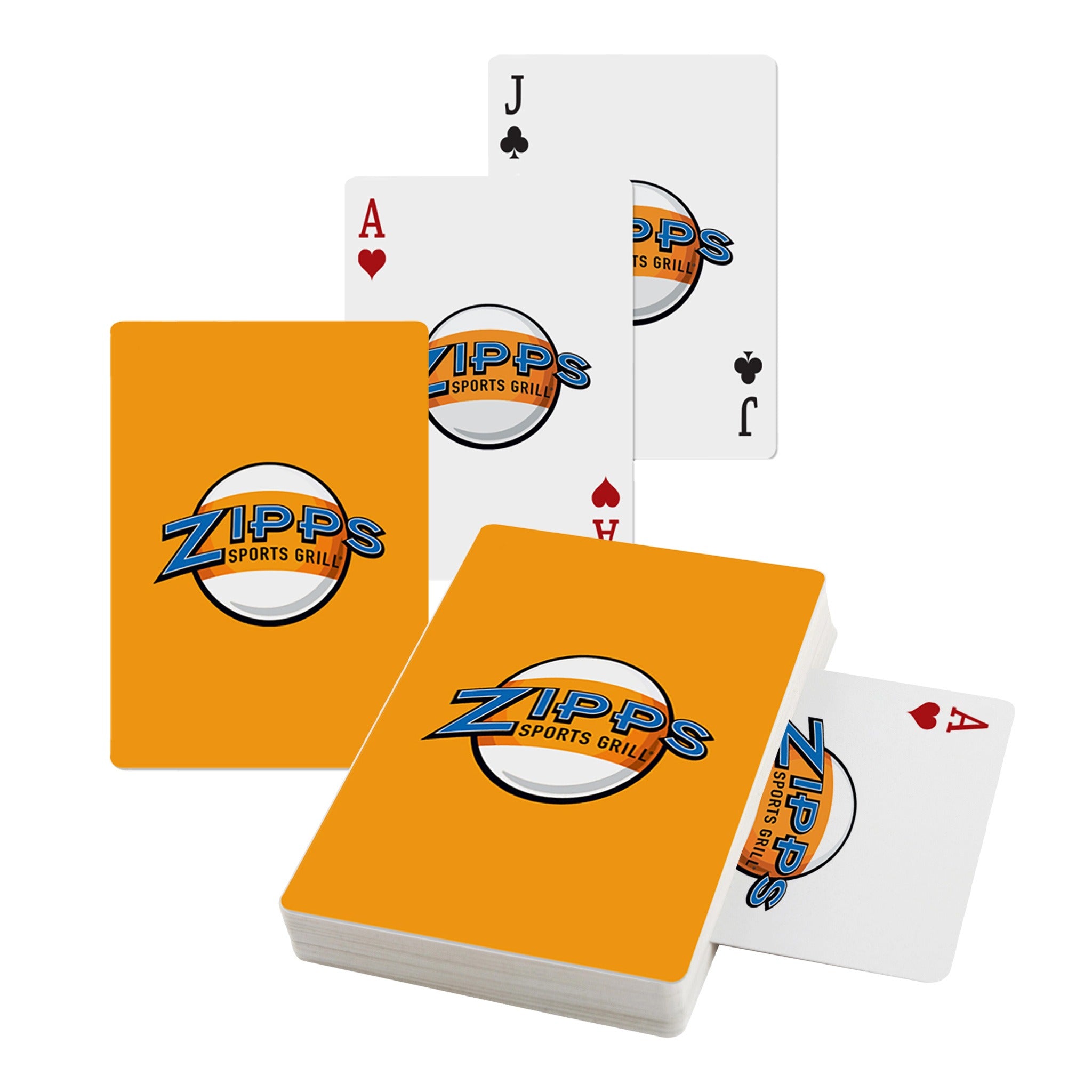 USA Made Playing Cards - Custom Backs & Faces  Imprinted with Logo (Q317532)