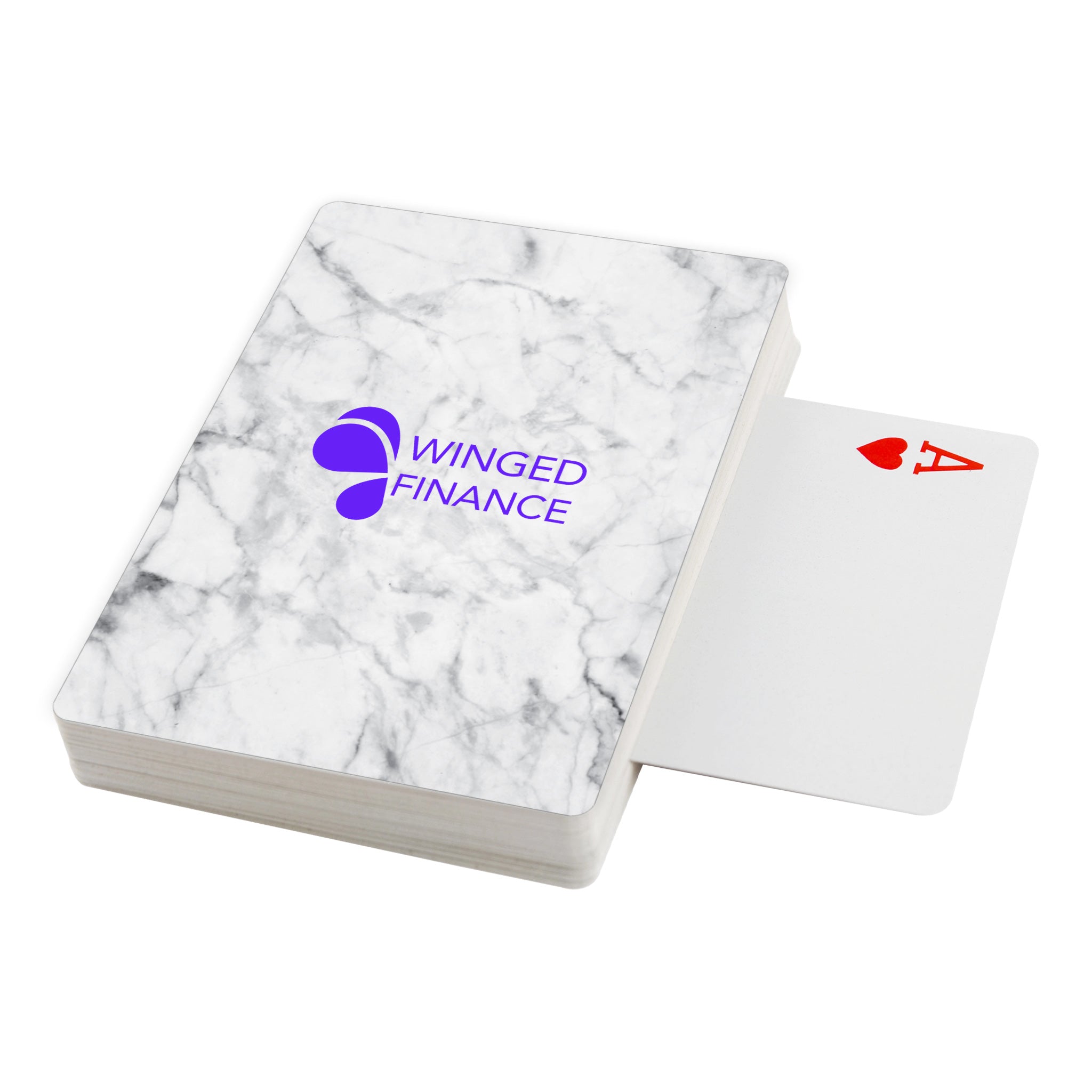 Theme Backs Playing Cards - Marble (Q318911)