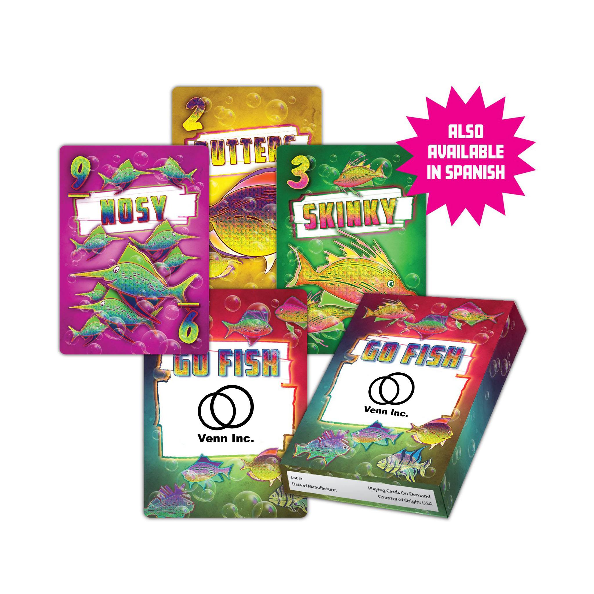 Kids Go Fish Game Cards In Spanish (Q318922)