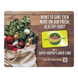 20 x 16 Inch 1.5MM Hard Surface Heavy-Duty Counter Mat  Imprinted with Logo (Q319822)