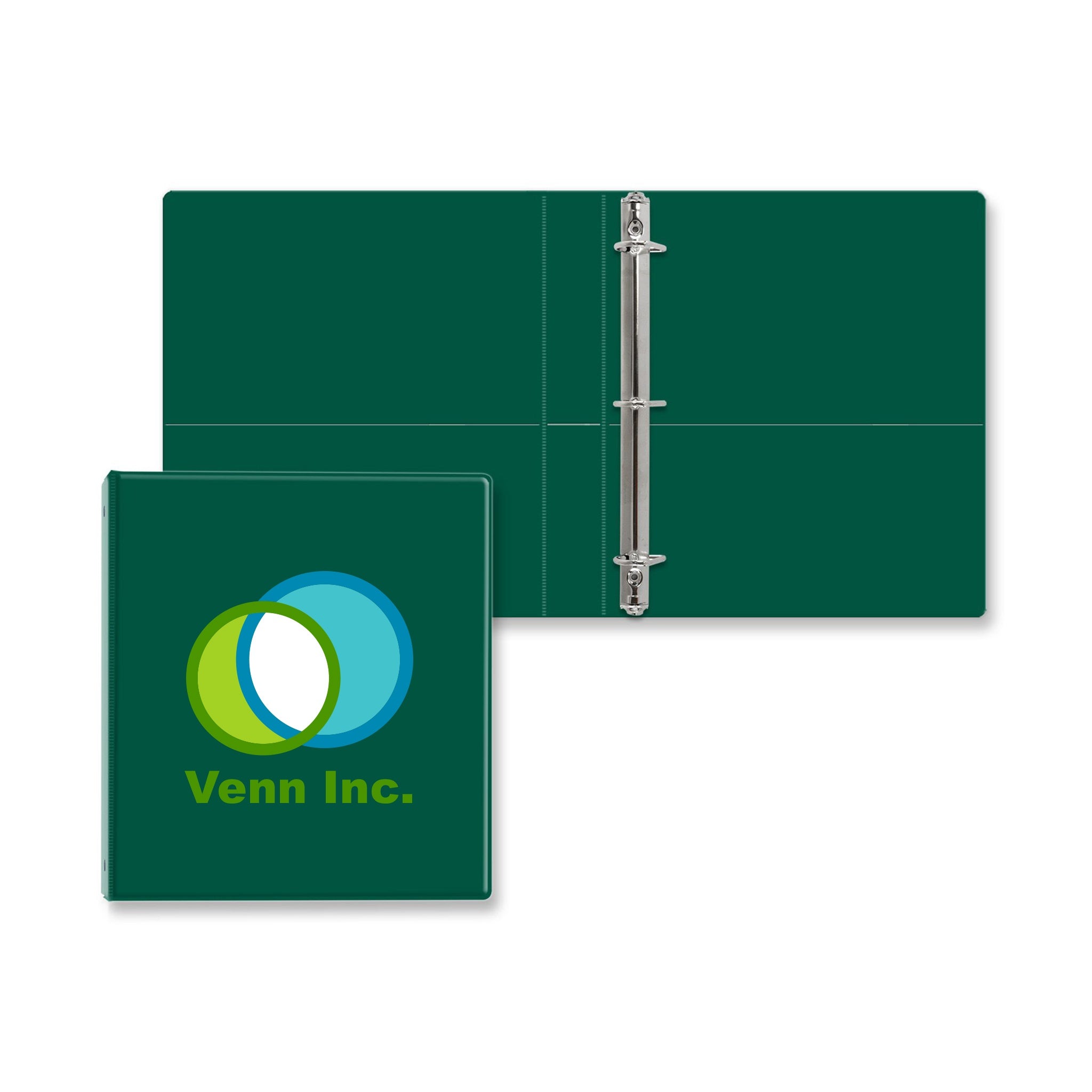 1 Inch Classic Angle D Ring Binder  Imprinted with Logo (Q320122)