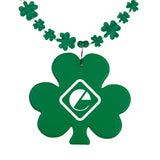 Lil' Shamrock Beads with Medallion (NON-Light Up)  Imprinted with Logo (Q320332)
