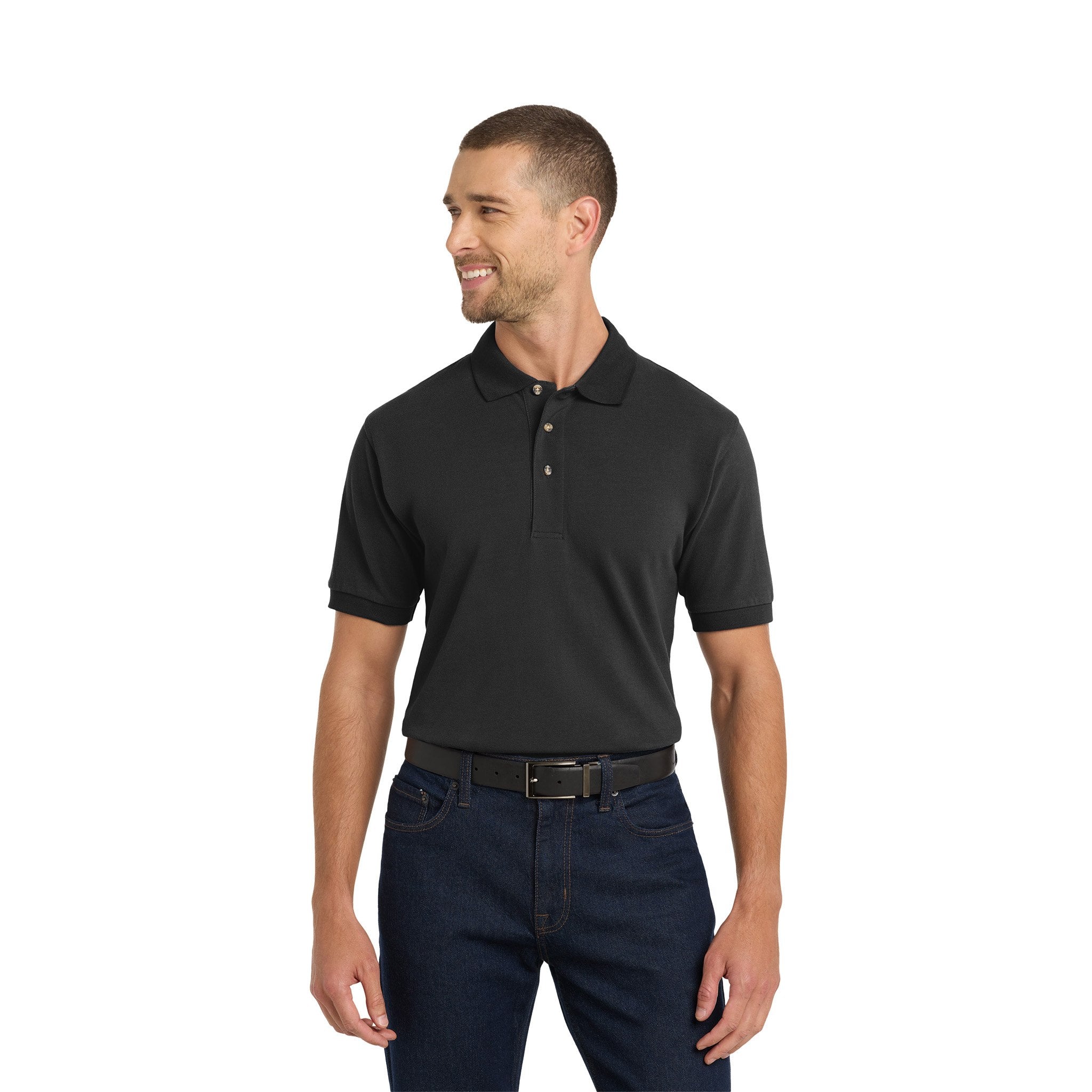 Port Authority® Tall Heavyweight Cotton Pique Polo (Q321332)