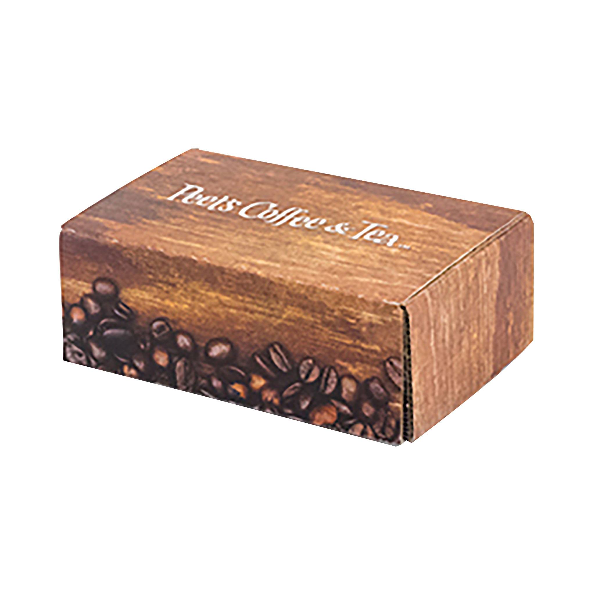 8" x 5" x 3" 4CP Full Bleed E-Flute Tuck Box (Q321422)