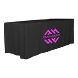 4-Sided Fitted Style 6 ft Table Cover (Spot Color Print) (Q322611)