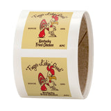 3" x 3" Square Roll Sticker Labels (Q323522)