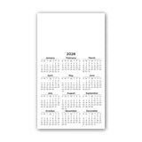 Calendar Square Corner Magnet 3.5 x 6 Inch (Q324432)