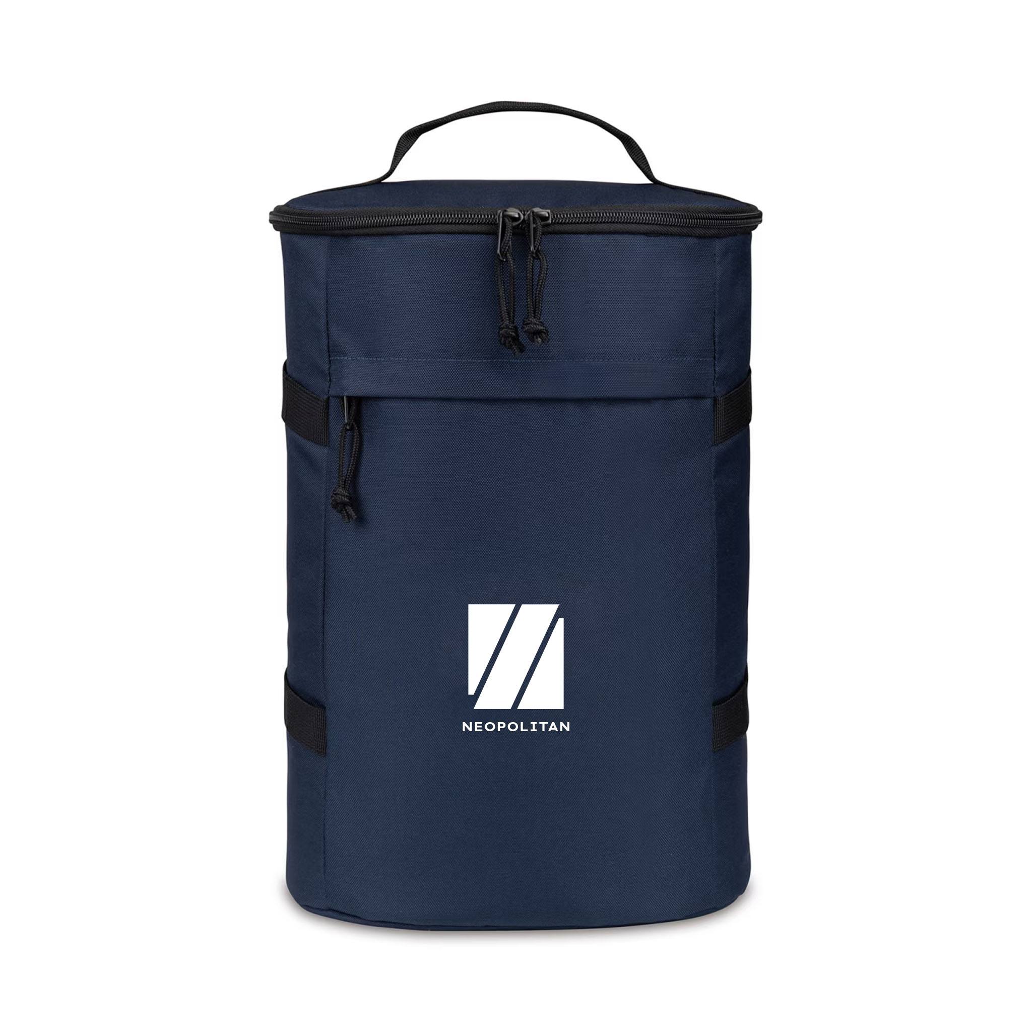Renew rPET Backpack Cooler - Navy  Imprinted with Logo (Q324822)